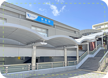 6.秦野駅から徒歩1分連携駐車場あり